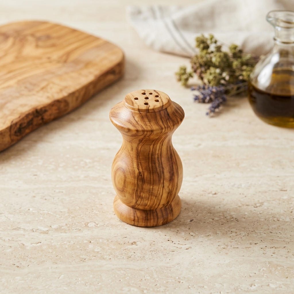 Olive Wood Salt Shaker